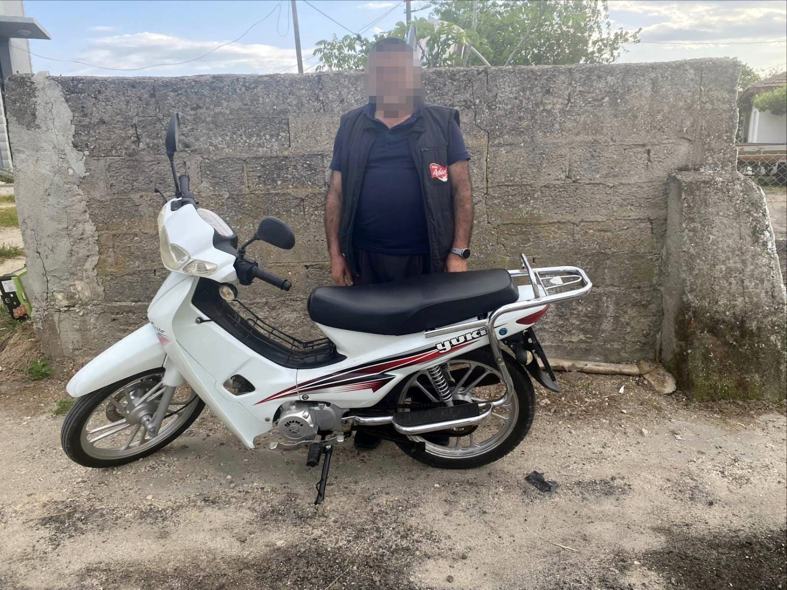 Çaldığı motosikleti saklayan şüpheli, kamera kayıtlarından yakalandı