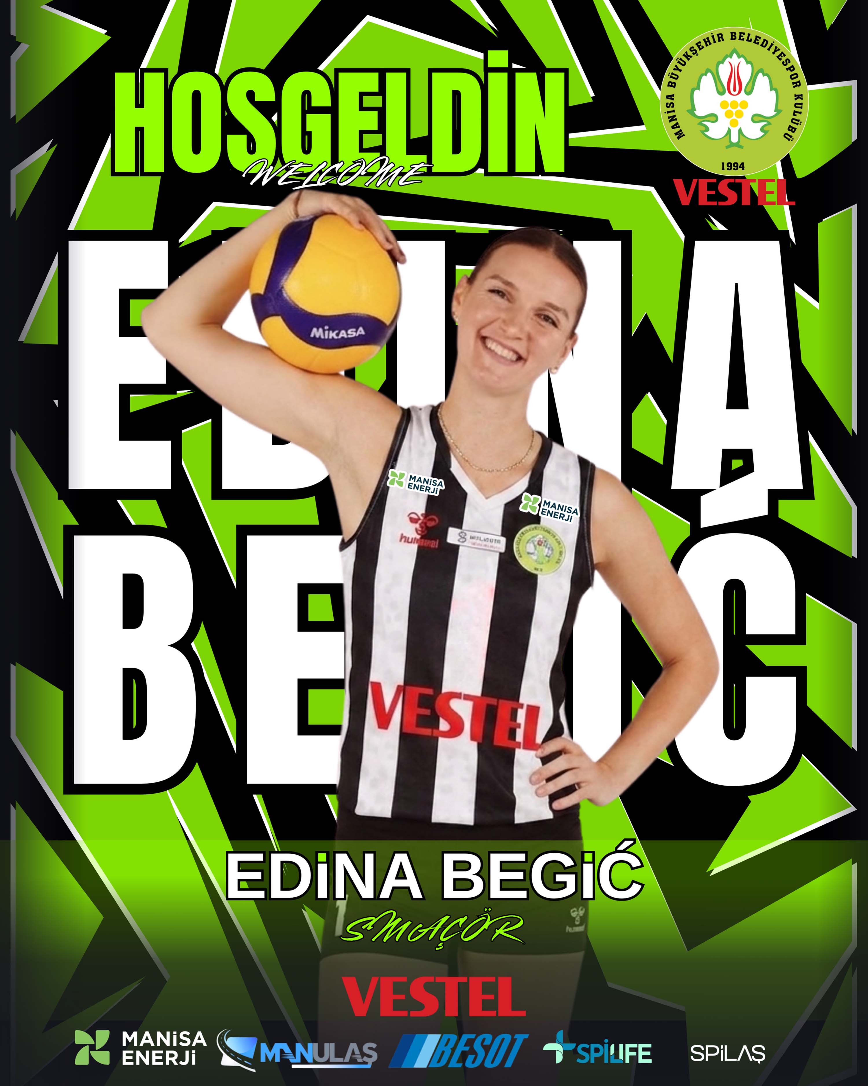 Manisa voleybolda Begic imzaladı